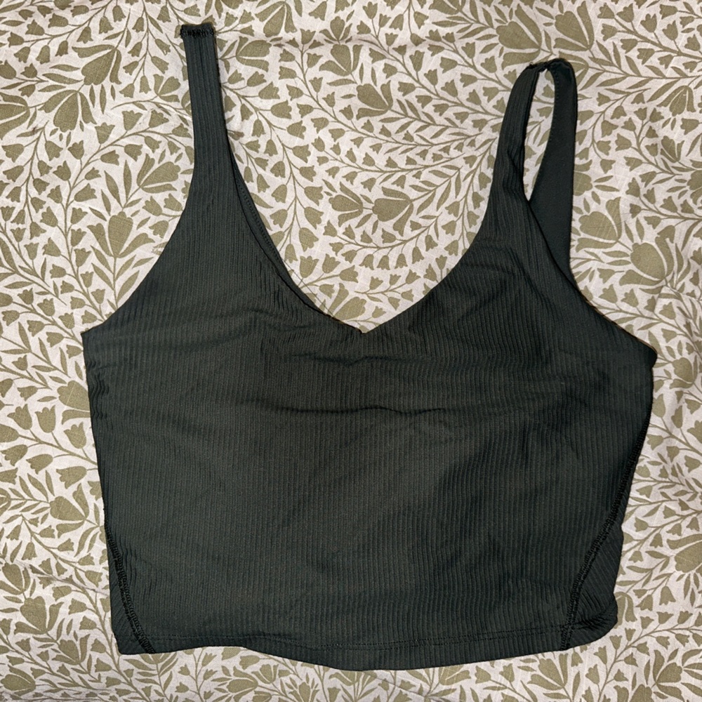 Old Navy Ribbed Army Green Bra Size M